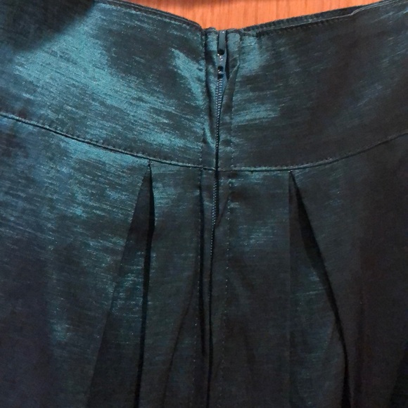 RockSteady | Turquoise A-Line Skirt | Stretch, Back Zipper, NWT - Picture 4 of 4